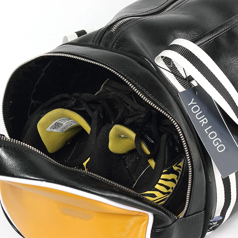 High Quality Custom logo waterproof  Sports Bag Large Capacity Fitness with shoes compartment