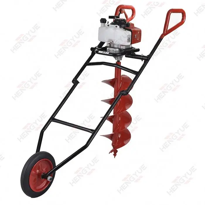 2022 New Arrival Factory Manufacturer Earth Auger 4 Stroke Earth Auger With Reverse