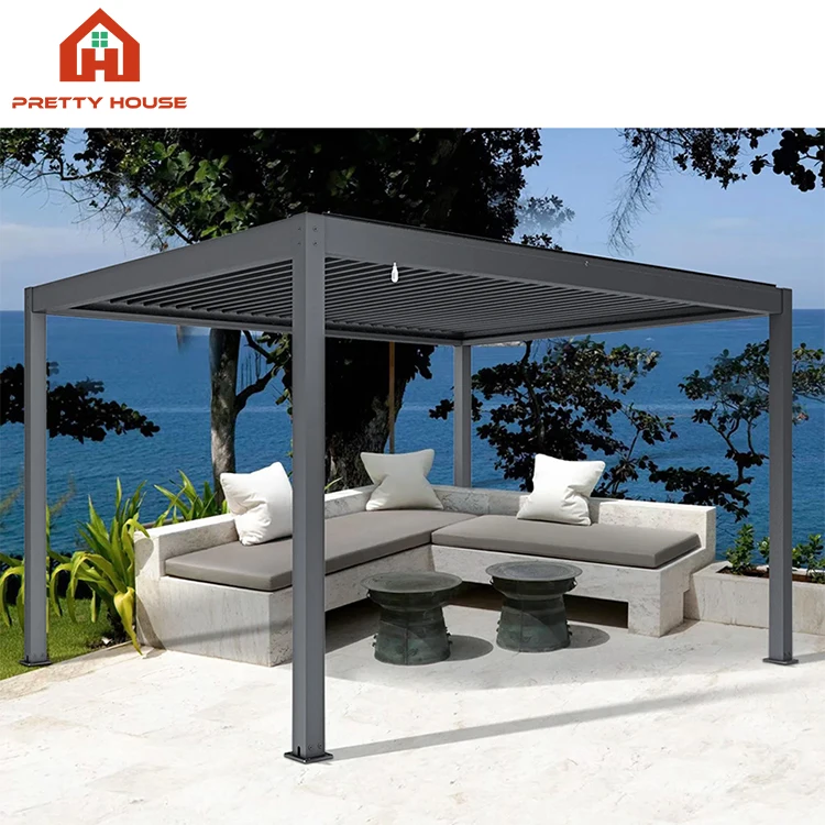 Furniture manufacturers custom outdoor waterproof aluminum pergola