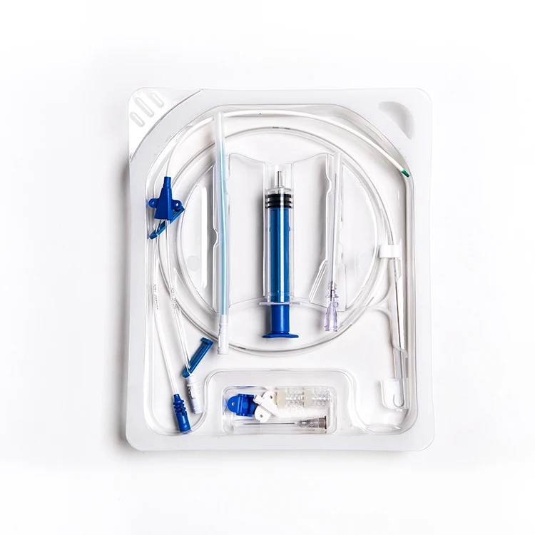 Competitive Price 8-30CM Disposable Medical Triple Lumen Central Venous Catheter Kit