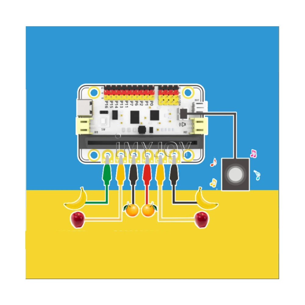 Other musical instruments & accessories piano professional electric puzzle education toy 6 key fruit keyboard piano for kids