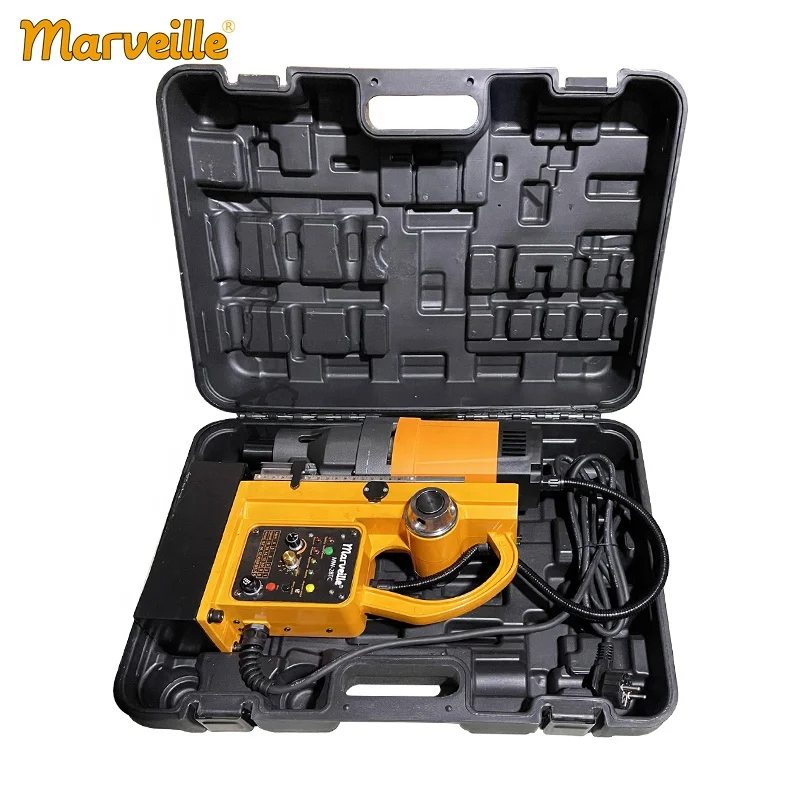 Marveille MW-28TC Portable magnet drill engineering machine automatic absorption plate drilling machine