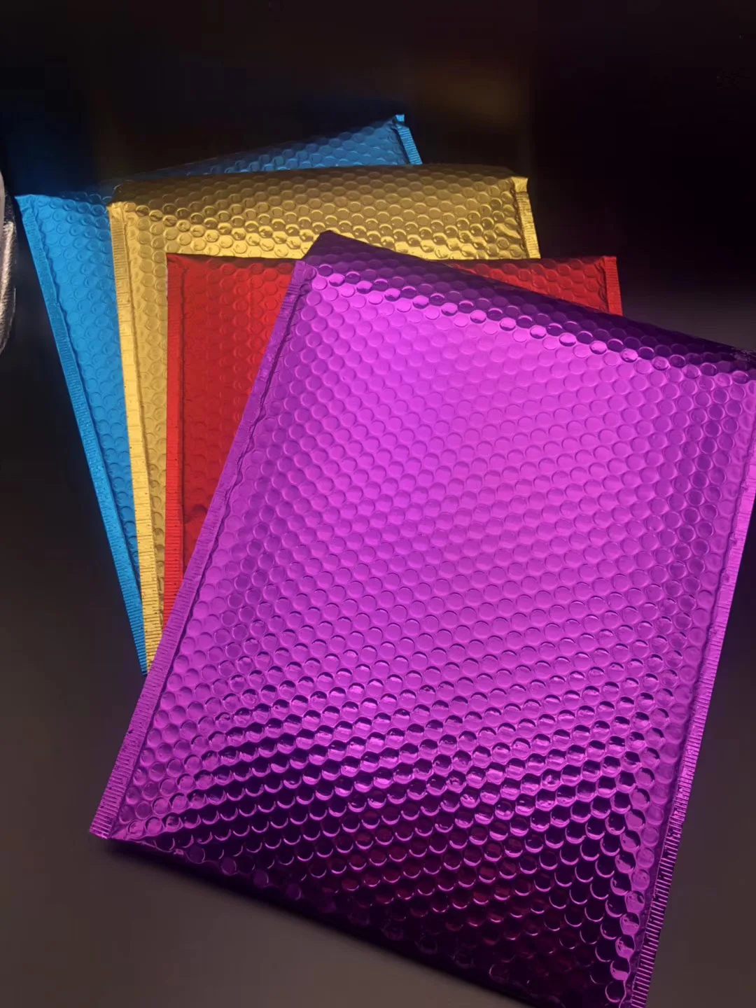 matte black bubble mailer