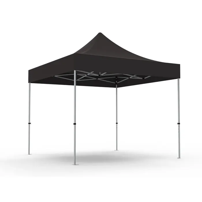 Wholesale Best Price No Moq Outdoor Roof Top Car Shade Parking Waterproof Tent Fabric 10x10ft Unprinted Black Canopy Tent