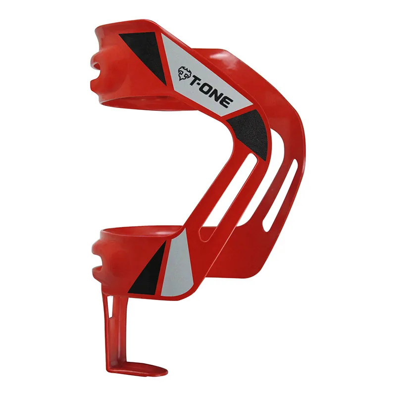 В любом случае, регулируемая велосипедная бутылочная клетка, светоотражающая боковая клетка из алюминиевого сплава, красная