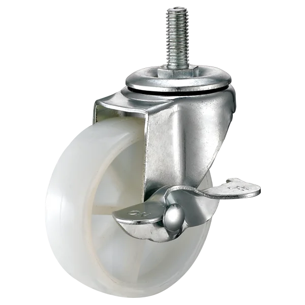 2 inch PP Rigid Caster Wheels