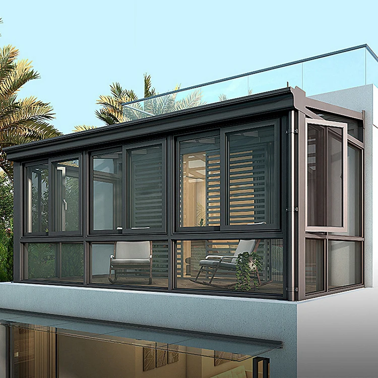 Modular Perspex Pyramid Stylish Glass Tringle Frefab Morden Glass Tiny House Sunroom Indoor Insulating Glass Greenhouse