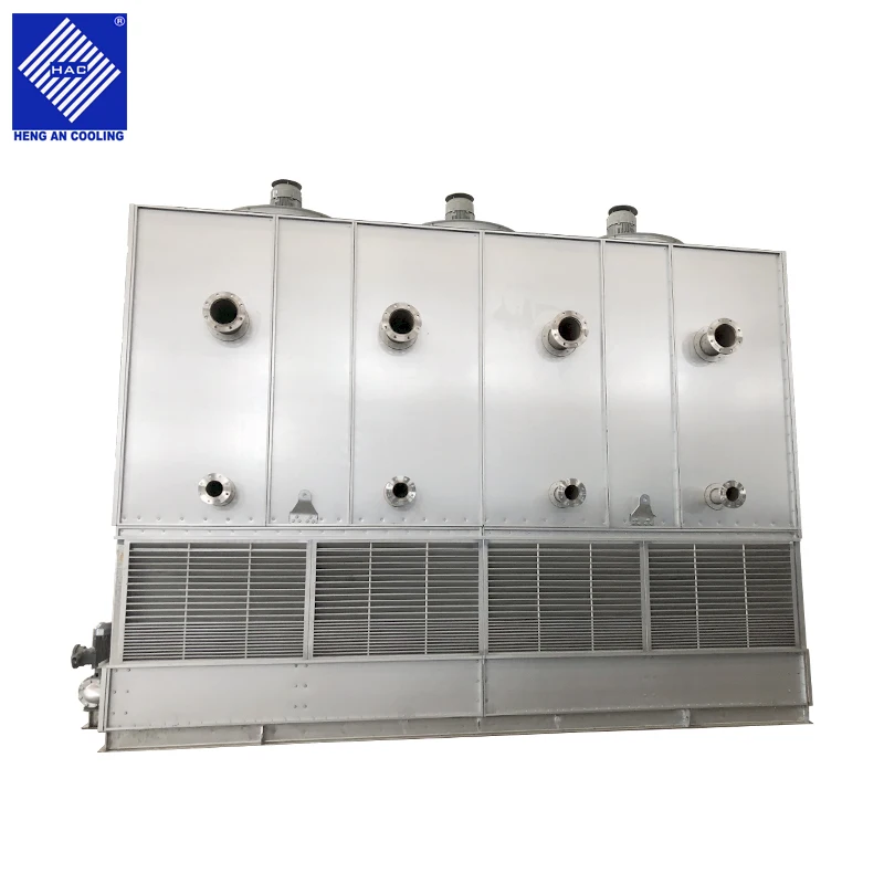 Углеродистая сталь Закрытая индуцированная башня охлаждения проекта с катушкой трубки ребра