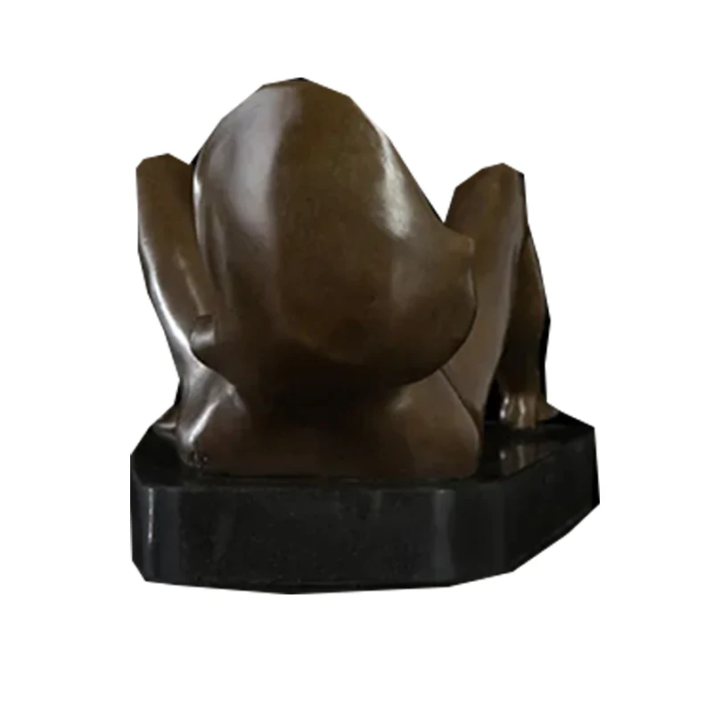 2023 Modern Bronze Sculpture Nude Female Shape Interior Home Decor Nude Female Bronze Sculpture