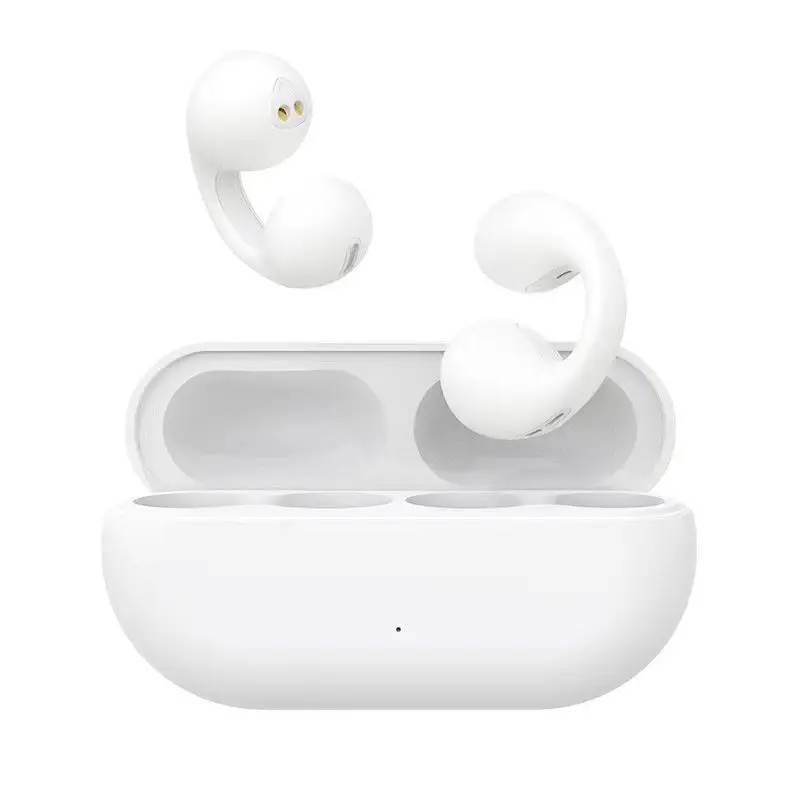 2023 Hot Sale Ear Clip On Ear Earring Wireless Headphones V5.2 Bone Conduction Earphone Sport Headsets Ear Hook Earbuds With Mic