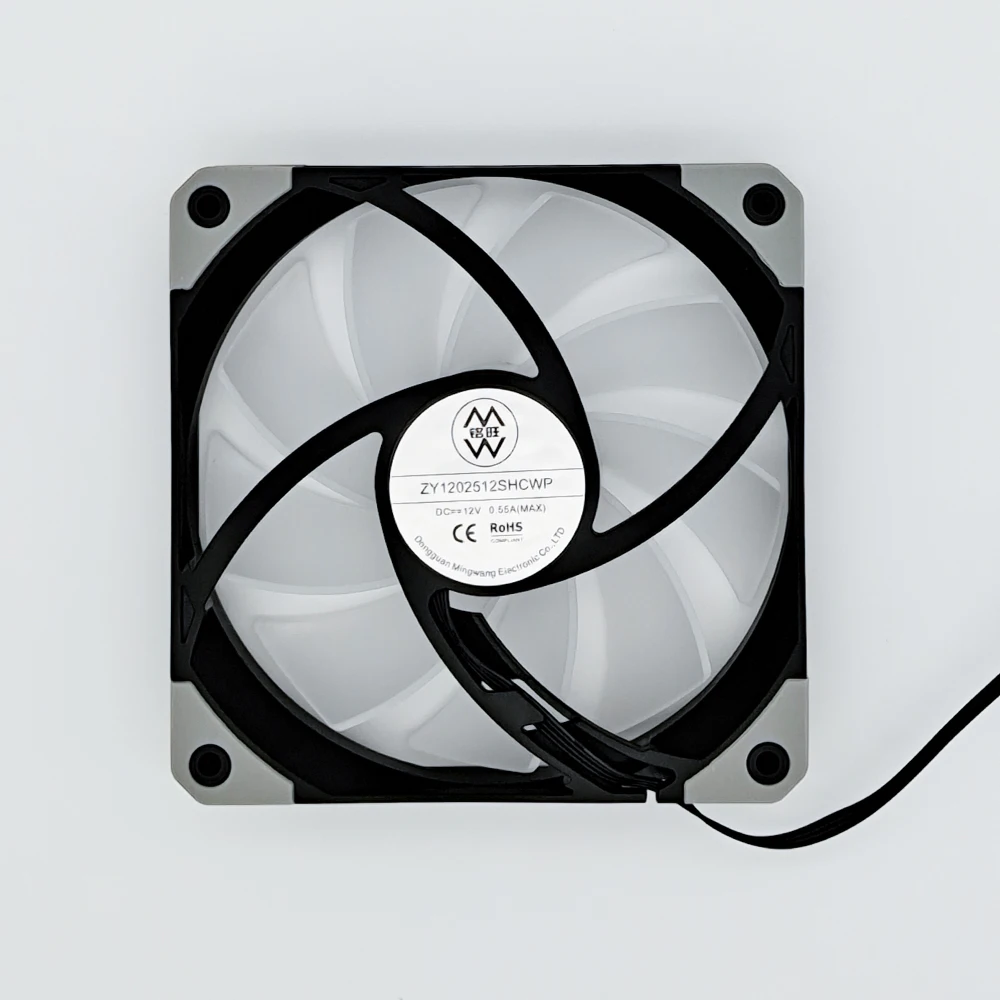 120*120*25mm cpu fan 12v cooling fan for cpu cooler RGB ARGB led cpu fan