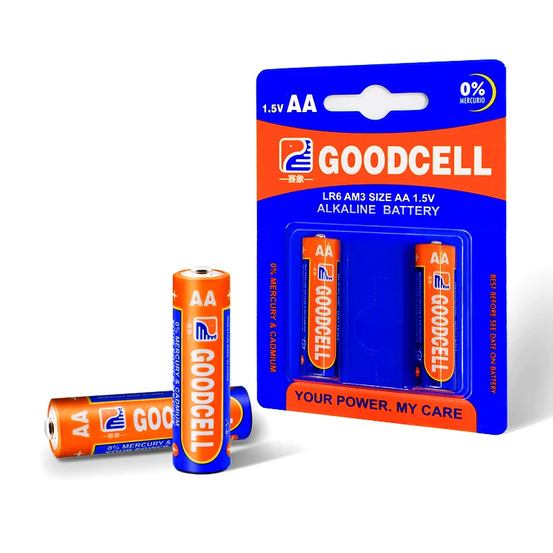 High quality LR6 AA No. 5 battery alkaline AA alkaline battery size aa lr06 am3 1.5v alkaline dry battery for toy remote control