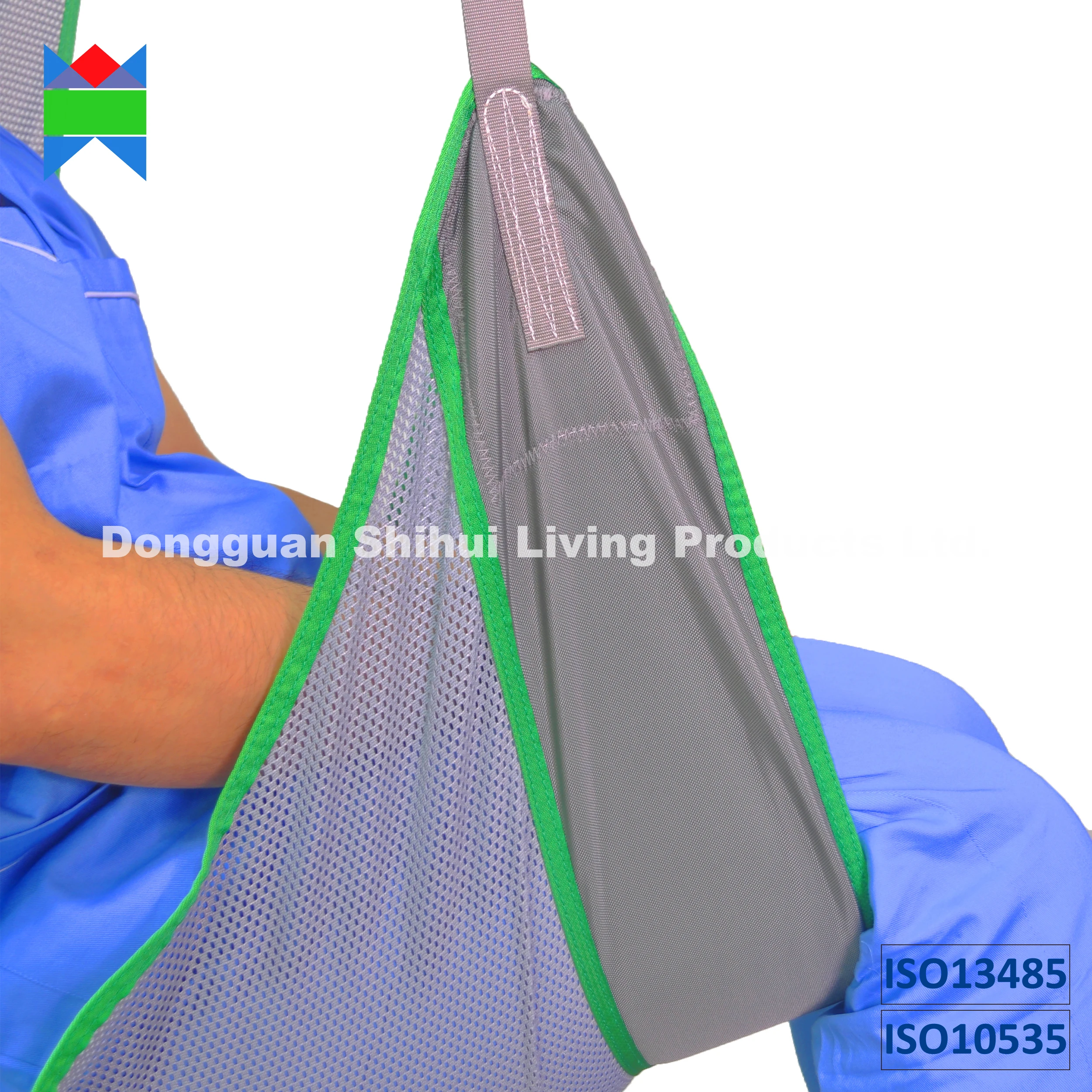 
ISO13485 accredit manufacturer Paitent transfer Hammock hoist Sling for amputee repositioning and lifting 