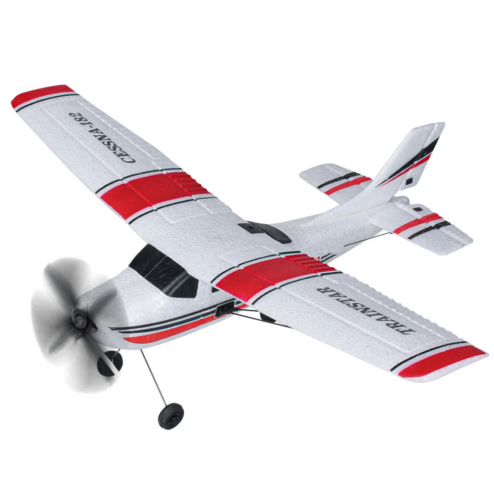 2.4G Remote Control Easy to Fly Durable Soft EPP Foam Plane Cessna 182 Model Wltoys F949 Rc Airplane Toy