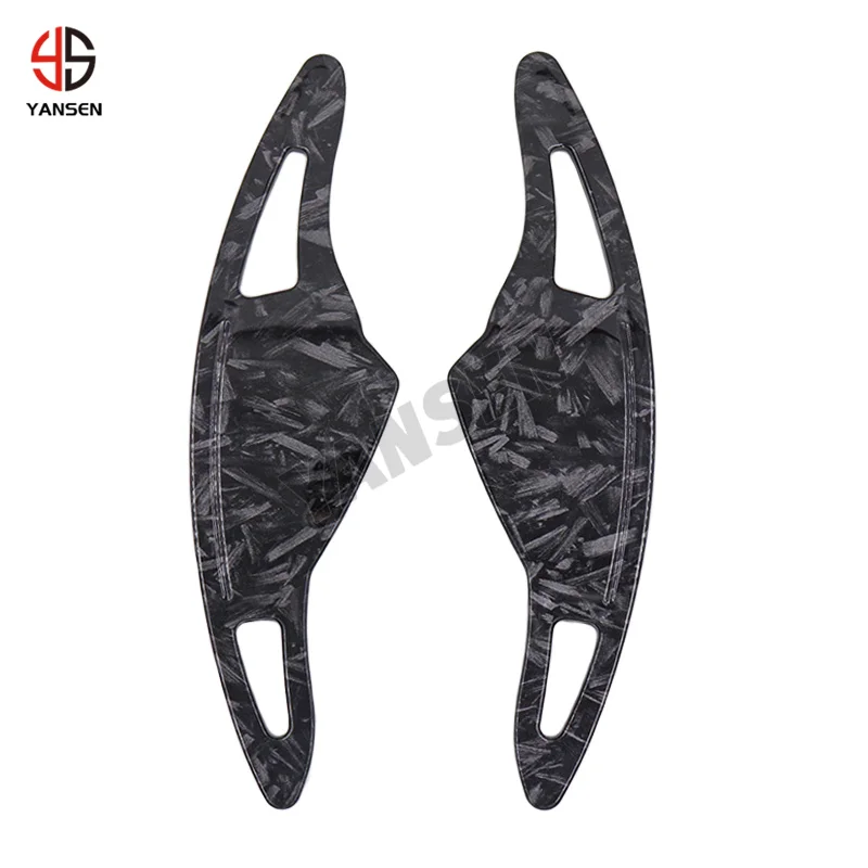 Car Steering Wheel Shift Paddle Extend Shifters Sticker For Skoda 2020 Octavia A8 MK4 ENYAQ IV RS VRS 2021 Karoq Kodiaq