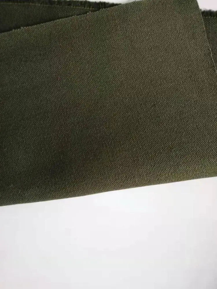 IMO certified Hemp Organic Cotton Canvas Fabric 7/2x7/2 for bag,fabric and shirts