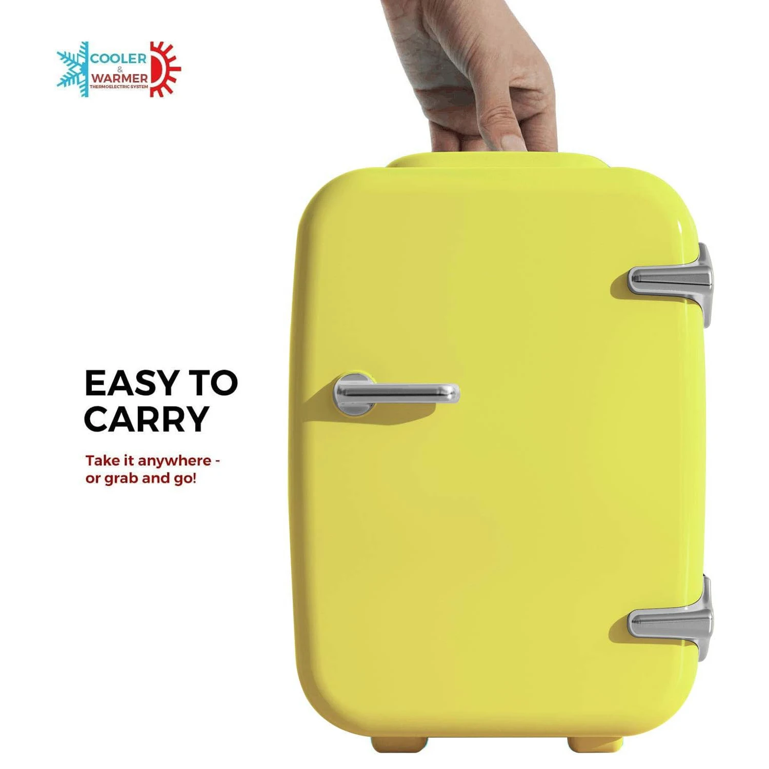 Factory Direct Sale 4L Mini Refrigerator Portable Compact Personal Fridge Electric Cooler Box Mini Fridge for Bedroom