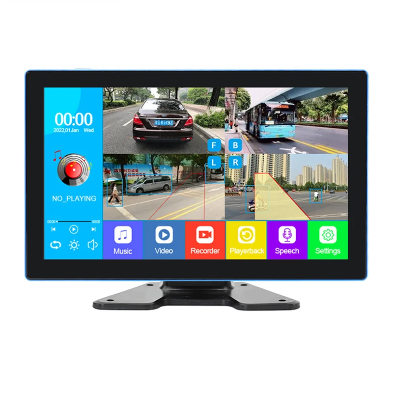 Factory wholesale 5CH Touchscreen Waterproof Night Vision Wifi Camera Dash Cam Driving Recorder For Truck RV Bus Van