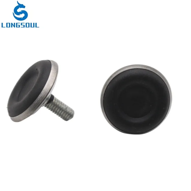 Customized durable Rubber feet Silicone pad boit thread anti slip rubber antislip Furniture Table foot pad