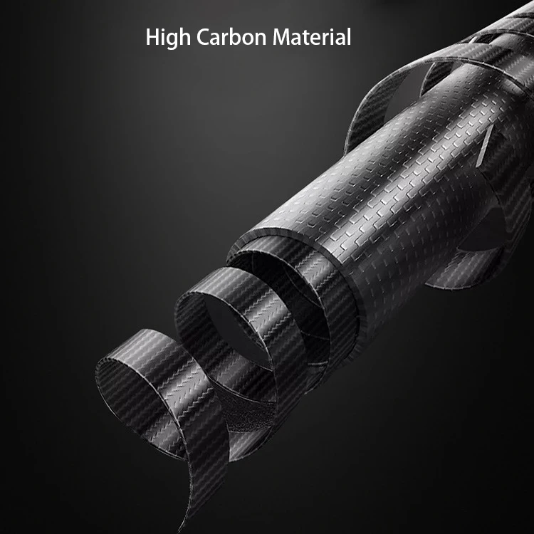 Saltwater Telescopic Fishing Rods High Carbon Guide Ring Rods Fishing