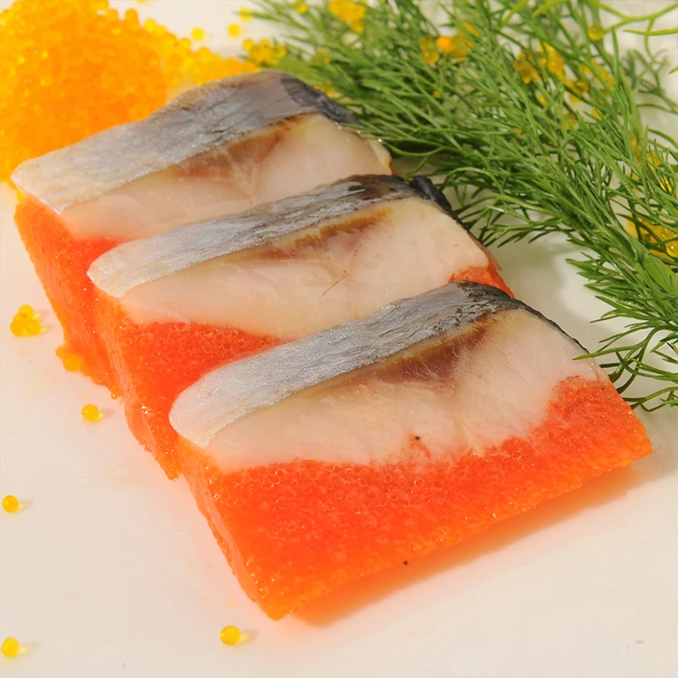 Factory Supplier Halal Capelin Fish Roe Frozen Fish Roe