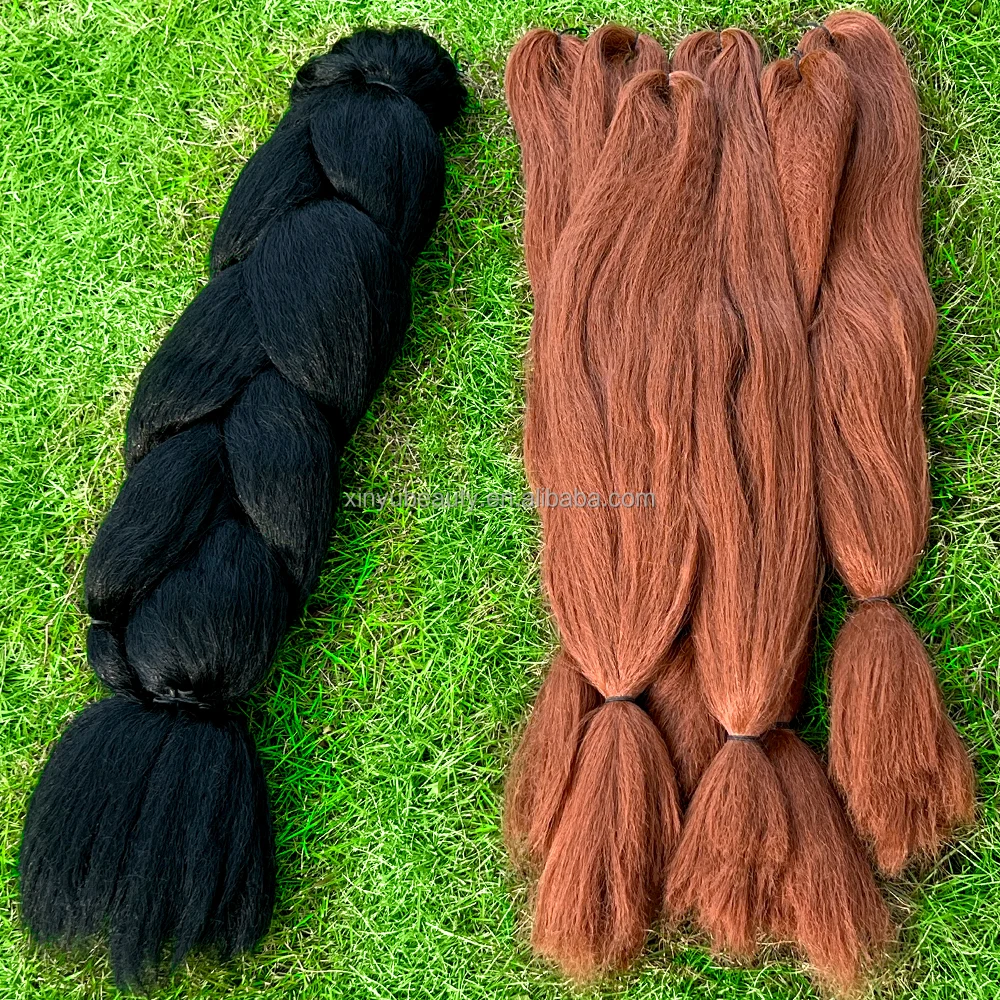 400g jumbo hair braid Double Triple Super X Braid 6X Long Synthetic Colorful Box Braids Crochet Hair Ombre Jumbo Hair Extension