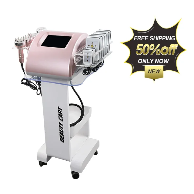 ultrasonic cavitation 6 in 1 machine body cavitation weight loss rf and cavitation machine