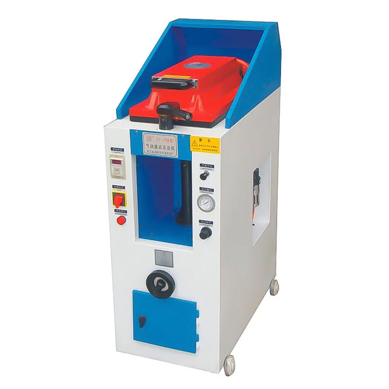 Tenghong TH-586-19 for shoes making Machinery Manual Single Station Single Head Shoes Sole Pressing Attaching Machine