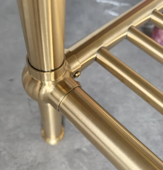 Popular In wall installation brass black water taps bathroom faucet widespread basin faucet satin brass washstand gold matte leg