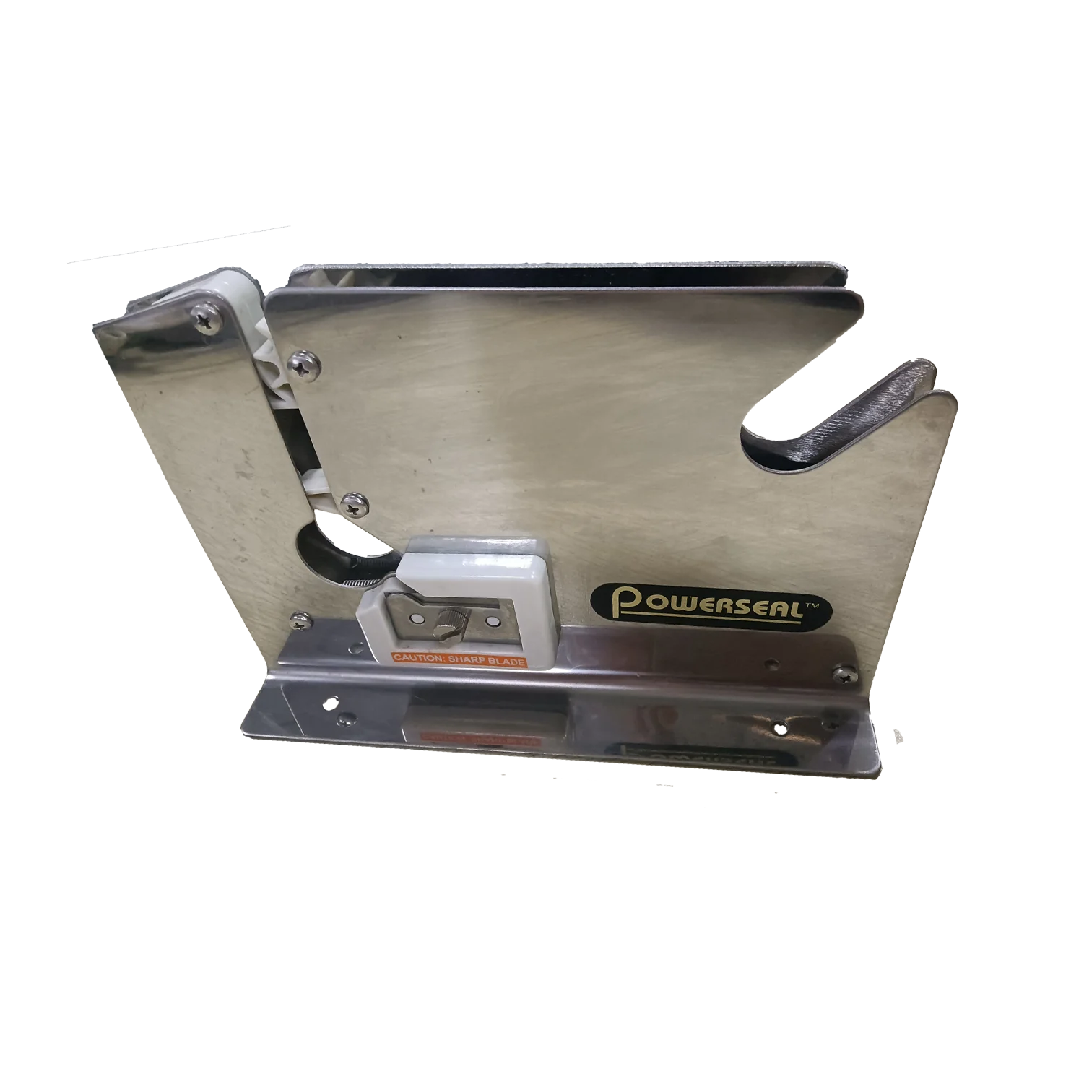 Silver Fruit Packing Cutter Plastic Bag Sealer for Supermarket Bags Sealing Dispenser