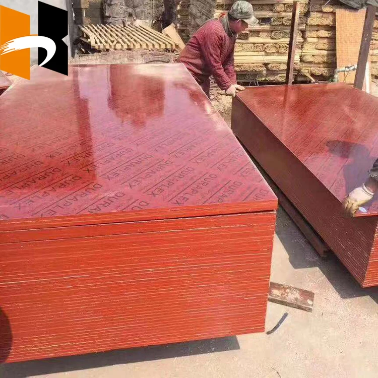 18mm Bamboo Film Faced Construction Material Bridge Bamboo Wood Plywood Sheet
