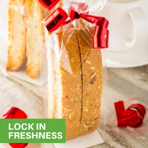 Heat Sealable Flat Bottom Bag Plastic Clear Gusset Bags with Paper Insert  Cellophane Cello Bag