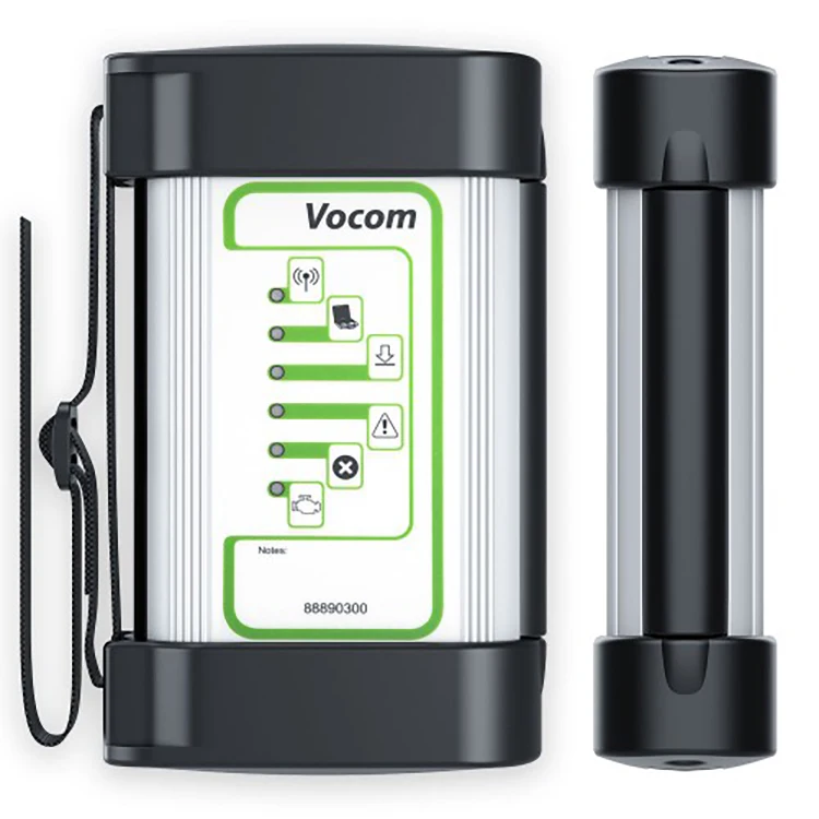 Volvo 88890300 Vocom interface diagnostic application that covers entire repair process through use plug-ins