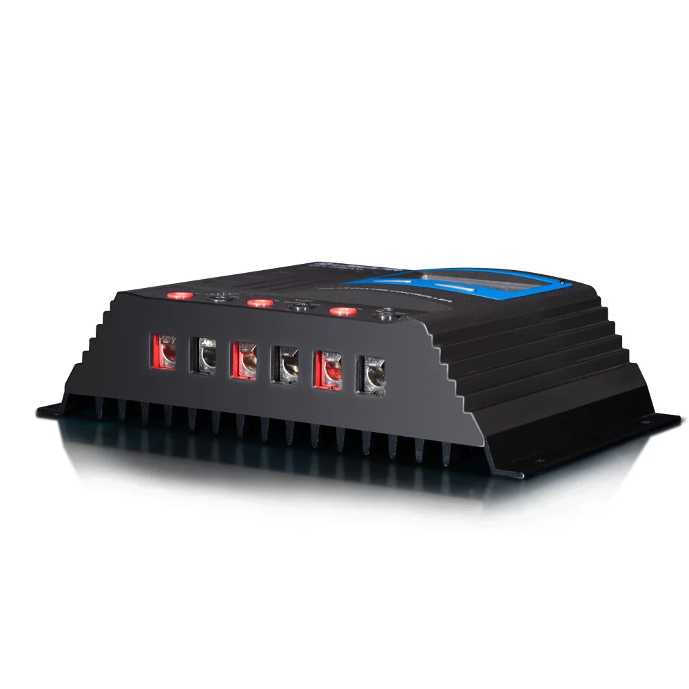 Smart Solar Panel Controller Regulator 24V 12V DC Output 40A 50A 60A Manual PWM Solar Charger Controllers