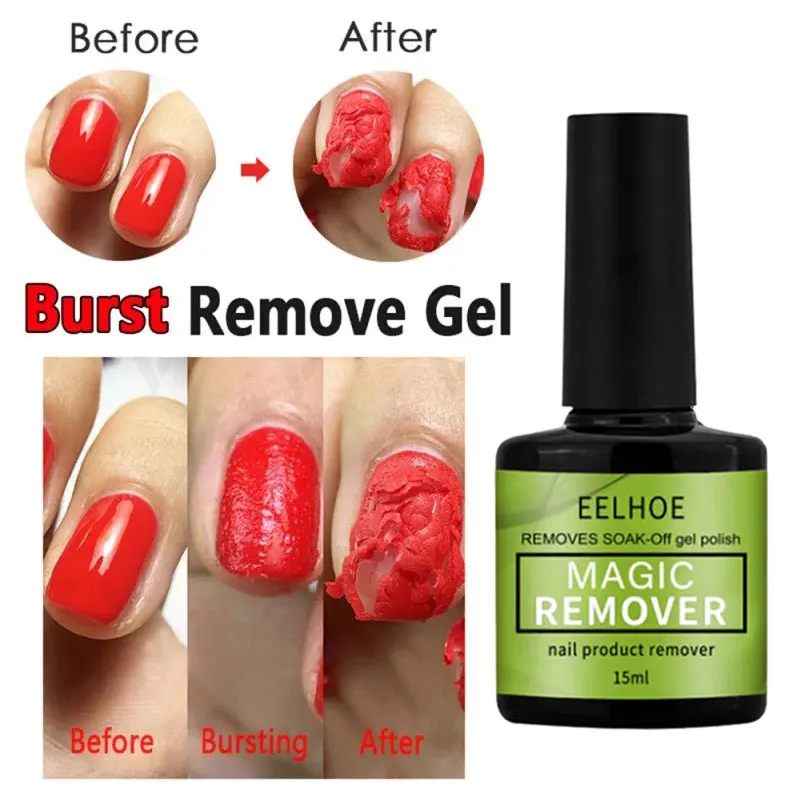 15ml Professional Nail Polish Remover Liquid Manicure Semi Permanentnail Gel Polish Remover Varnish Nail Supplies for Beauty