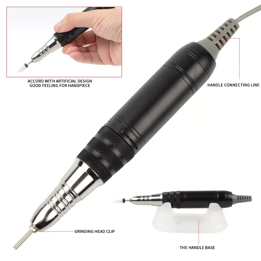 Professional nail polishing machine tool electric nail drill nails drill strong