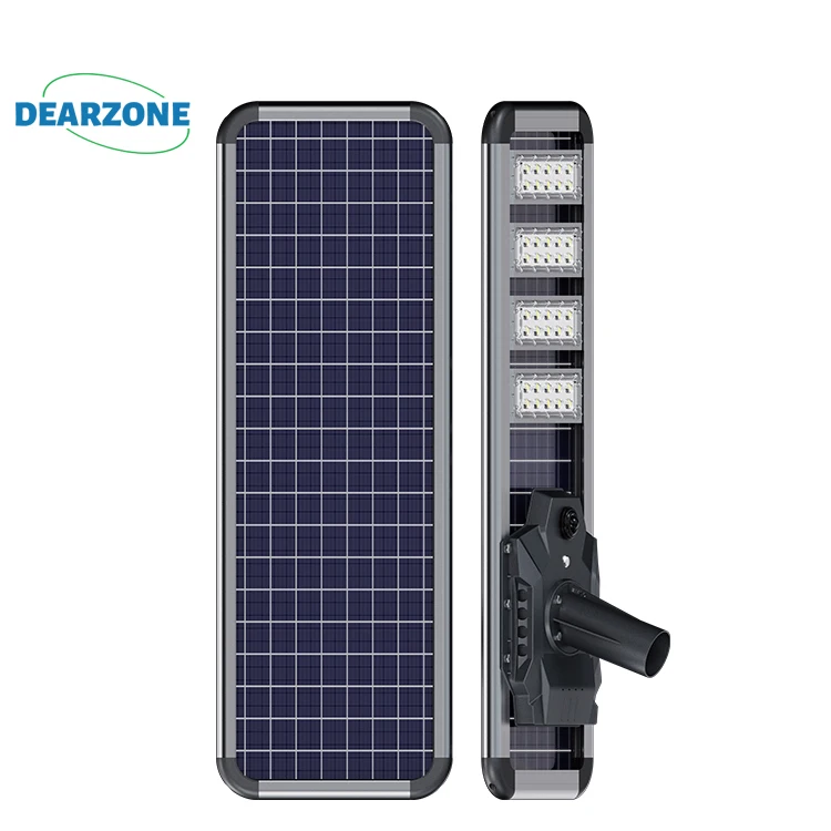 Remote Control Solar Street Light All in One Solar Street Light IP65 Die Cast Aluminum 180lm/w High Lumen 150w 200w 250w 300w 80
