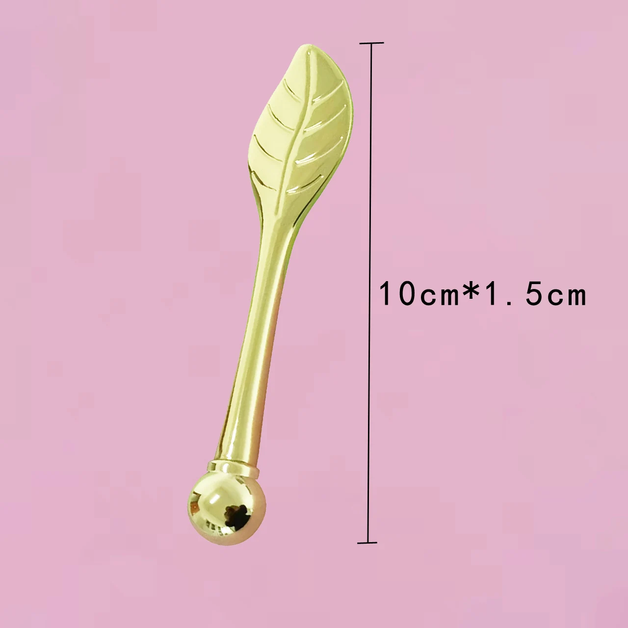 Fashion Spade Cosmetic Zinc Alloy Eye Spatula Face Cream Spoon Stick Product