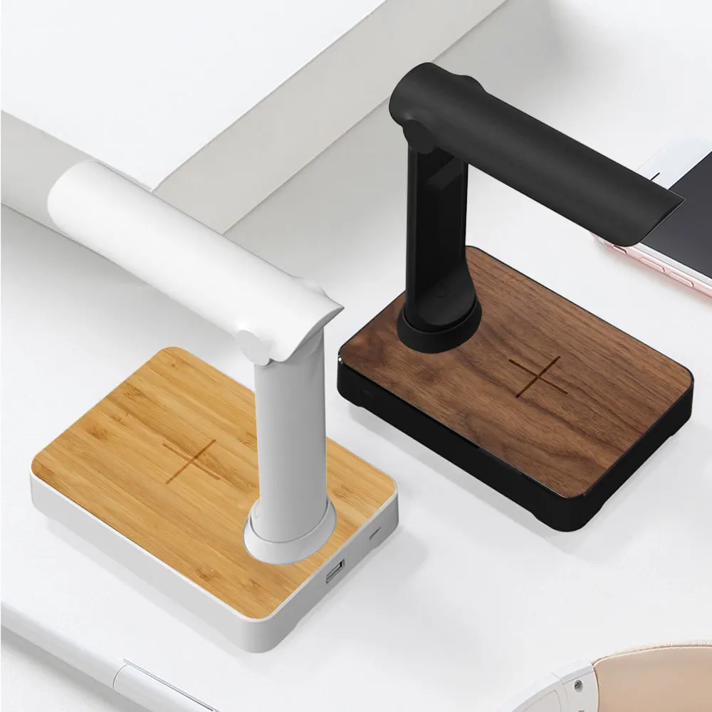 3D Knight portable sanitizing machine charging 10w fast wireless phone charger stand cleaner Portable uv lamp charger