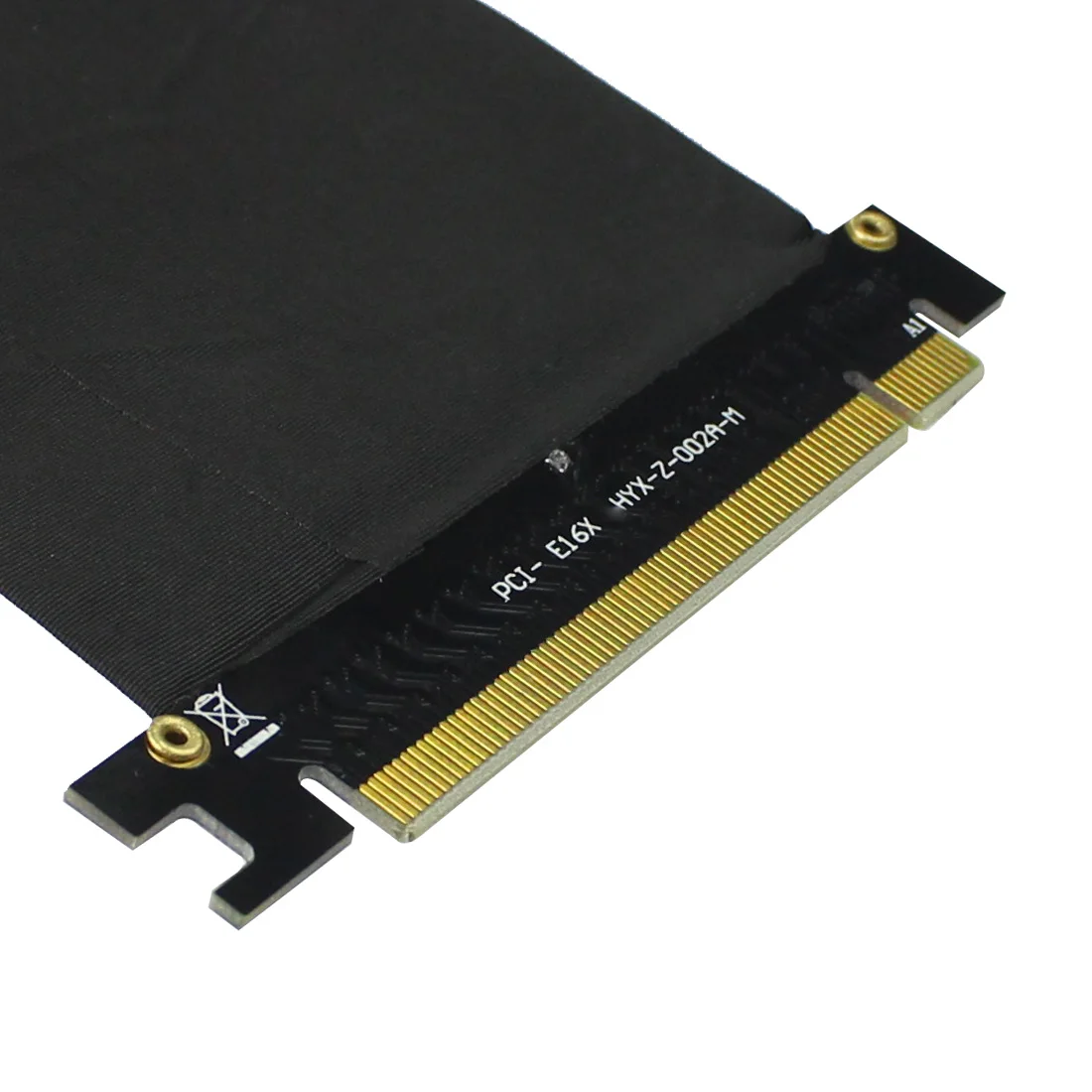 20 см высокоскоростной PCI Express 3 0 16X переходник Удлинительный кабель адаптер 90 градусов для ПК видеокарты разъем PCIe Riser удлинитель