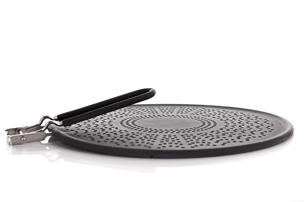 Hot selling Silicone Splatter Guard Durable Grease Shield Guard For wok Foldable Splatter Guard Frying shield