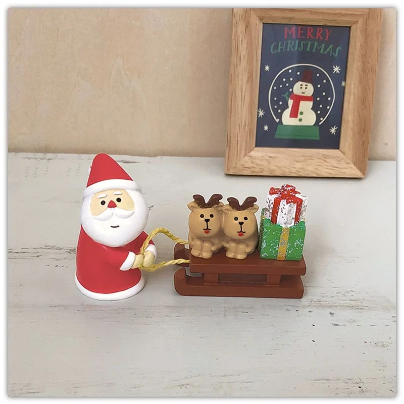 Christmas ornaments Japanese INS creative Christmas gifts home groceries ZAKKA resin handicraft ornaments
