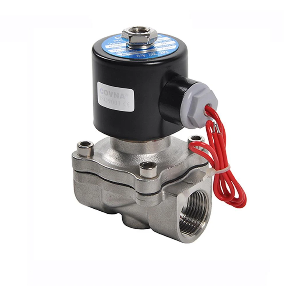 High Pressure Brass Two-position Two-way Diaphragm Solenoid Valve for Oil Water