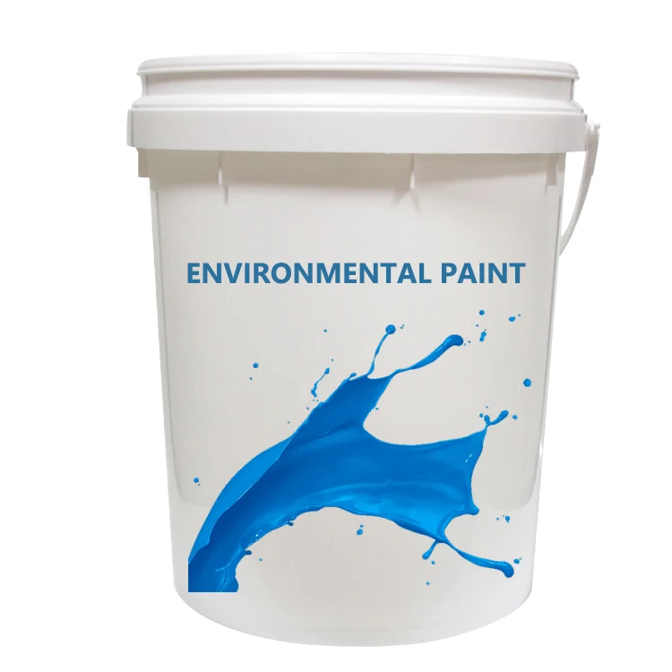 Промышленное пластиковое круглое ведро с ручкой и крышками 3 л