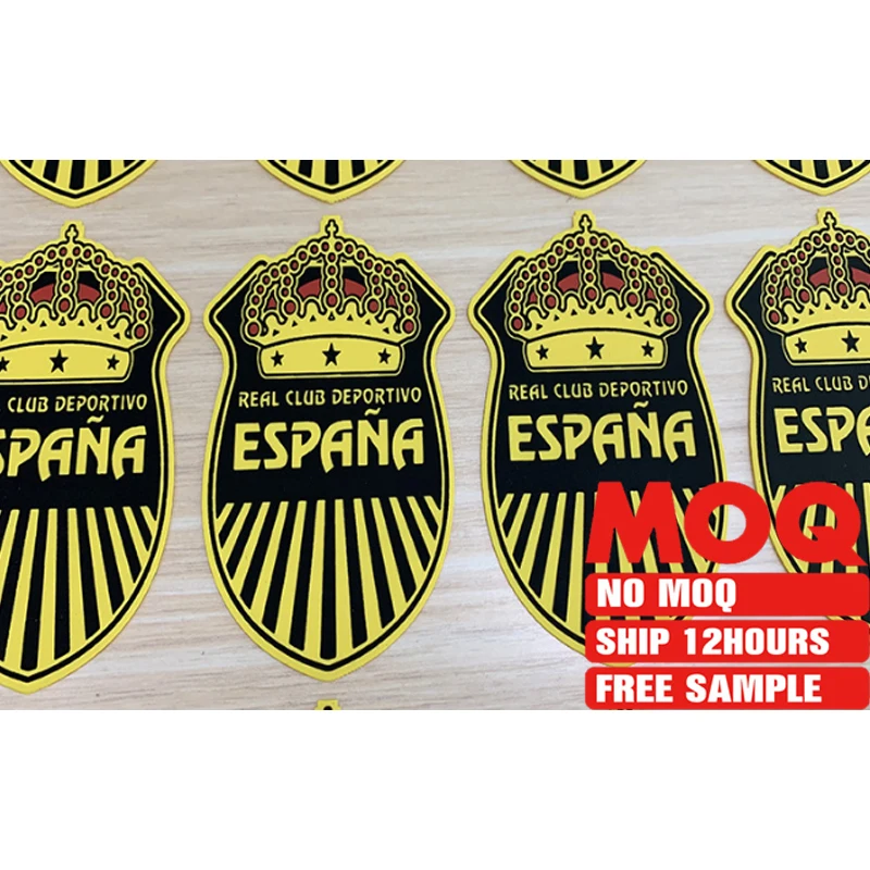 custom heat transfer LOGO 3D embossed TPU PVC rubber flock silicone iron on patch printing heat transfer labels