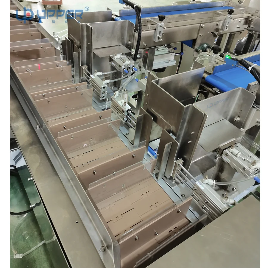 Protein Bar Nutritious Meal Pack cartoning machine car perfume Card Gloves face mask packaging processing line
