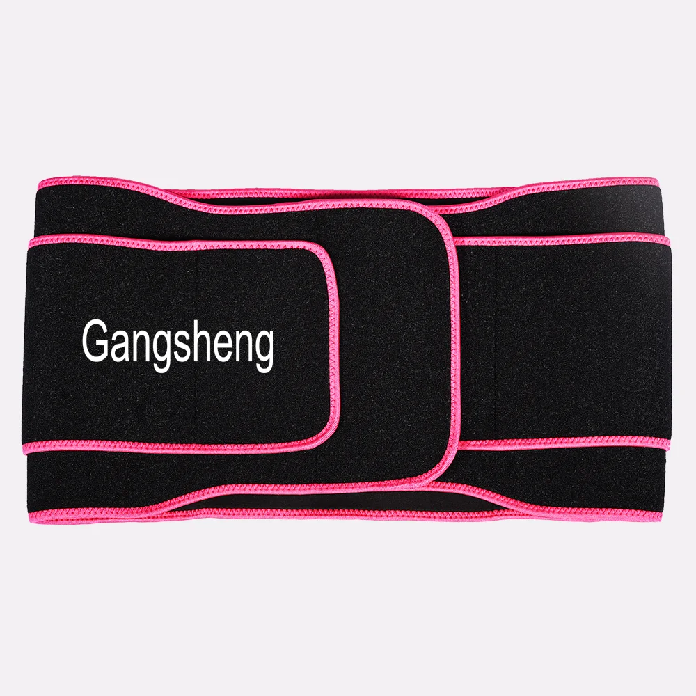 Пот пояс для талии триммер; Цвет черный, серый, винный бег Бодибилдинг триммер силовой тренажер поясной ремень