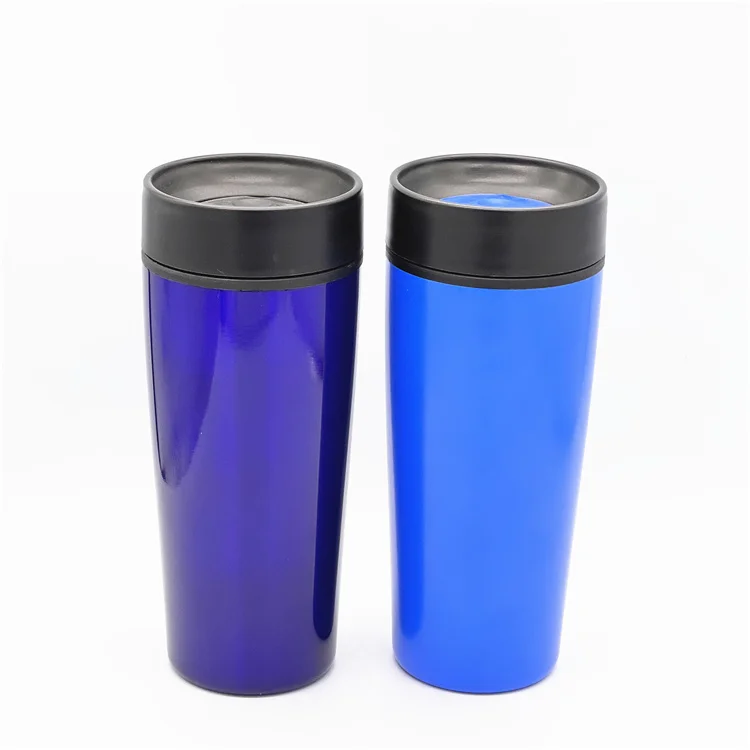 OEM ODM travel double wall coffee mug 360 Degree tumbler insulated stainless steel coffee tea cup set
