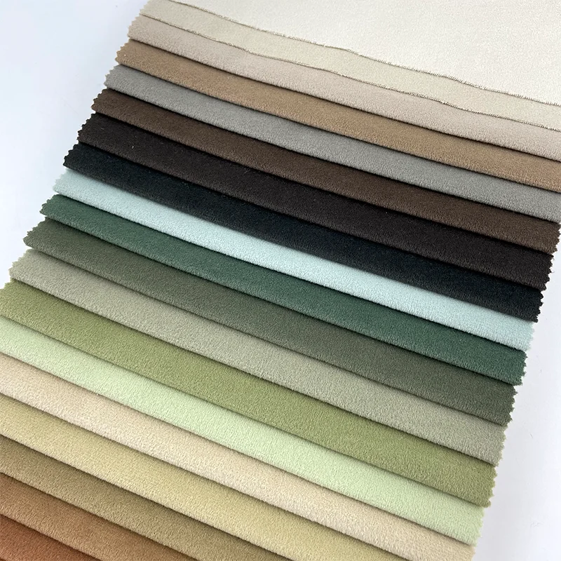 Matte polyester fabric roll 100 polyester veined red velvet upholstery fabric sofa fabric