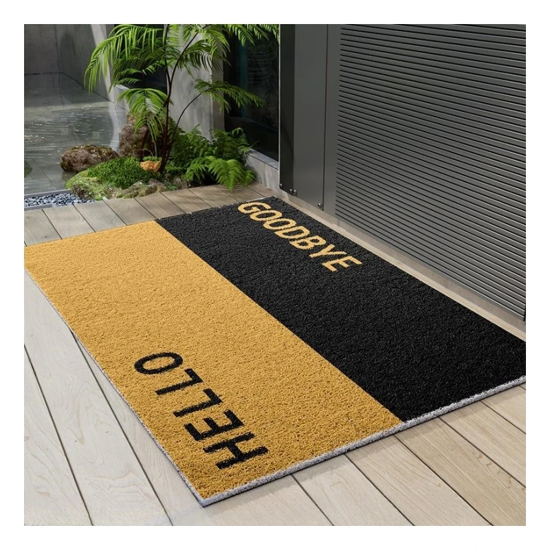 Wholesale Multi-Size Multi-Pattern Printed Logo Mat Non-Slip Door Mat Cushioned Entry Modern ABSORBENT Floor Polyester Washable